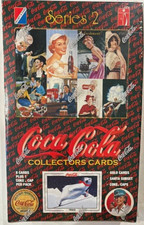 1993 Collect A Card Coca-Cola Series 2 Collectors Card Box (New Sealed) SANTA picture