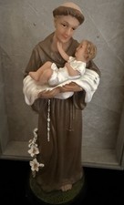 St. Anthony of Padua Devotional Statue 8.5” Italian Designs Luciana Collections picture