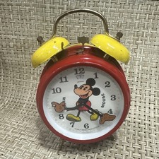 Rare Retro Bradley Mickey Alarm Clock picture