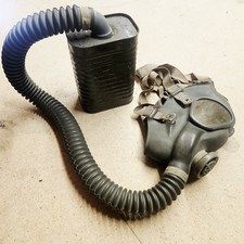  WW2 US Army M3 Goodyear 1943 Gas Mask M1A1 Canister USA picture