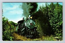 Bellow Falls VT-Vermont Steam Engine Excursion Train c1972 Vintage Postcard picture