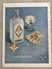 Vintage Print Ad 1956 Gilbey’s Gin Coca-Cola Saturday Evening Post Magazine picture