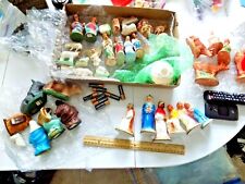 Antique to New Christmas Nativity Pieces, Partials, Sets, Jesus, REPLACEMENTS picture