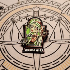Whatever Monster High Ghoulia Yelps Enamelled Mystery Lapel Pin picture