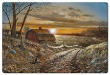 A ROAD LESS TRAVELED BARN BIRD SKY 36