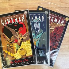Legend of the Hawkman #1-3 Complete Set 2000 DC Raab Lark Prestige Hawkgirl picture