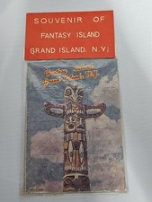Vintage Souvenir Fantasy Island Grand Island Ny Puzzle Amusement Park picture