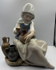 VTG Lladro Porcelain Figurine 