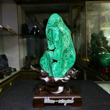 10.2LB Natural luster peacock rock cluster rough mineral sample picture