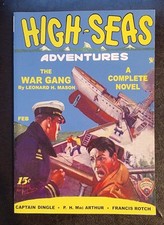 High Seas Adventures February 1935 Early Pulp Stories Risenberg Cover VF/NM picture