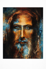 Vanessa Horabuena The Shroud of Turin - Eyes Of Grace 8“ X 10“ Art Print picture