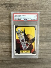 Re-Match - 1988 Comic Images Marvel Wolverine #17 PSA 9 RARE Card picture