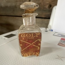 RARE Antique 1900's Theo RICKSECKER Co. Golf Queen Perfume Bottle picture