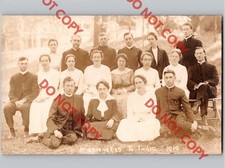 c1919 Church of the Brethren Reverends Missionaries To India RPPC Real Photo Pos picture