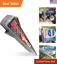 Sure Split Wedge - 5Lb Solid Steel Wood Splitting Tool for Effortless Splitting picture