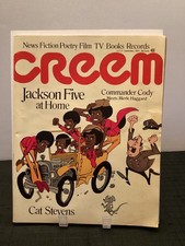 Creem Magazine Jackson Five At Home Cat Stevens Commander Cody September 1971 picture