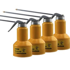 High Pressure Oil Can Pump Oiler Pump Manual Lubrication Bottles Spray Gun 500ml picture
