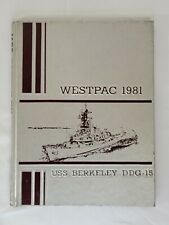 1981 USS Berkeley DDG-15 Westpac Cruise Book Ship Estate picture
