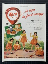 Vintage 1939 Karo Syrup Print Ad - Dionne Quintuplets picture