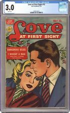 Love at First Sight #15 CGC 3.0 1951 4308126023 picture