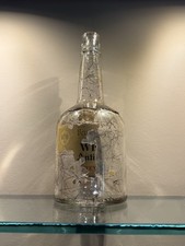 Vtg 1960s STITZEL-WELLER'S ANTIQUE RESERVE Gold Vein Empty Whiskey Bottle ~RARE picture