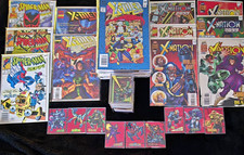 Ultimate Marvel 2099 Universe Comic Book & Complete 1993 SkyBox Card Set Lot picture