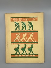 WWII Victory Garden 1943 School Gardening Booklet Denver Colorado Home Front picture