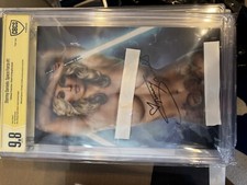 Stormy Daniels Space Force 1 Signed Shikarii CBCS 9.8 COA Trade 322/537 picture