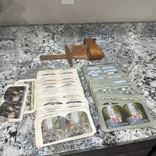 Vintage Antique 80s 90s Stereoscope 170+ Stereoview Cards Lot World War Civil picture