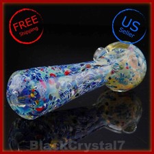 5 inch Handmade Heavy Frozen Glacier Color Changing Tobacco Smoking Bowl Pipes picture
