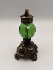 Vintage  Tabletop Cigarette Lighter green Working 7 Inch Toll - untested  picture