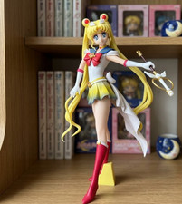 Sailor Moon Figure Anime Super Sailor Moon Standing Statue Toy Gift 23cm NEW picture