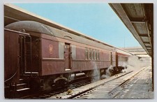 Ohio Railway Museum Postcard Ex-Penna RPO Car 1970 Dexter Press Worthington, OH picture
