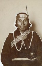 1903 The Rising Wind, Muscogee, Creek with Gun Photo NATIVE AMERICAN INDIAN picture