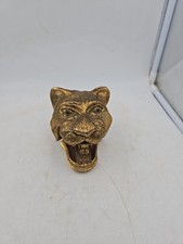 TED ARNOLD TIGER HEAD RARE VINTAGE 1960s GOLD PLATED STAPLER picture