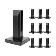 LukLoy 10 PACK 2.1lb T304 Stainless Steel Square Glass Railing Spigots Heavy ... picture