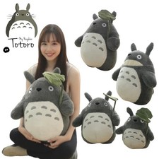 STUDIO GHIBLI My Neighbor Totoro Grin TOTORO Plush Doll Soft Toy 15'' Kids Gifts picture