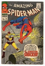 Amazing Spider-Man 46 1967 Marvel Comics VG+ 4.5 Origin & 1st App Shocker UK ED picture