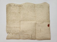 1787 antique DEED INDENTURE philadelphia pa CALLOWHILL ST Wm GILMOUR Wm CROUCH picture