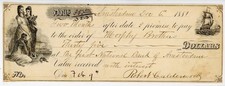 1881 Promissory Note Amsterdam NY First National Bank Murphy Brothers Calderwood picture