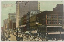 Antique Chicago, Illinois Postcard | State Street Looking North Jackson Blvd. picture