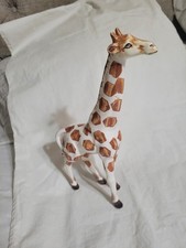 Vntg Handmade Hand Painted Ceramic Giraffe 11