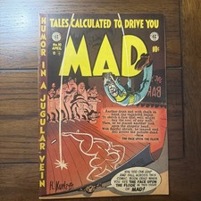 MAD #10 April 1954 EC Comics 10¢ Harvey Kurtzman Golden Nice Copy Fine picture