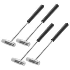 4pcs Small Hammer Double-faced Soft And Hard Mallet for Woodworking Machinist picture