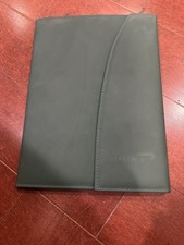 VINTAGE BRITISH AIRWAYS CONCORDE PASSENGER FLIGHT FOLDER WRITING PORTFOLIO GREEN picture