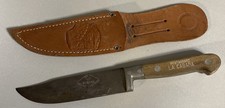 Vintage 1970’s Restaurant La Cabana Buenos Aires Argentina Steak Knife & Sheath picture