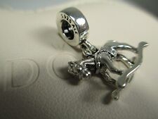 New Pandora Rocking Horse Charm Bead w/pouch Free Spirit Dangle Charm picture