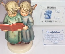 Vintage 1994 Hummel Goebel #546  ‘Angel Duet’ Hum 261 Signed, Original Box picture