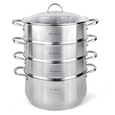 9 qt Dumpling Veggie Manty Steamer Stainless Steel Mantovarka Мантоварка picture