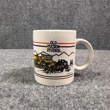 Vintage 1991 Old Tucson Studios Mug Arizona Western Movie Souvenir Cowboy picture